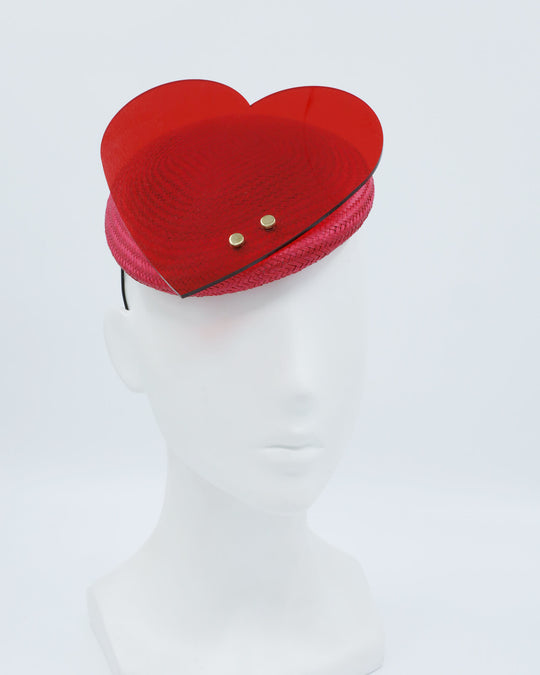 LOVE ME DO (raspberry) - FORD MILLINERY