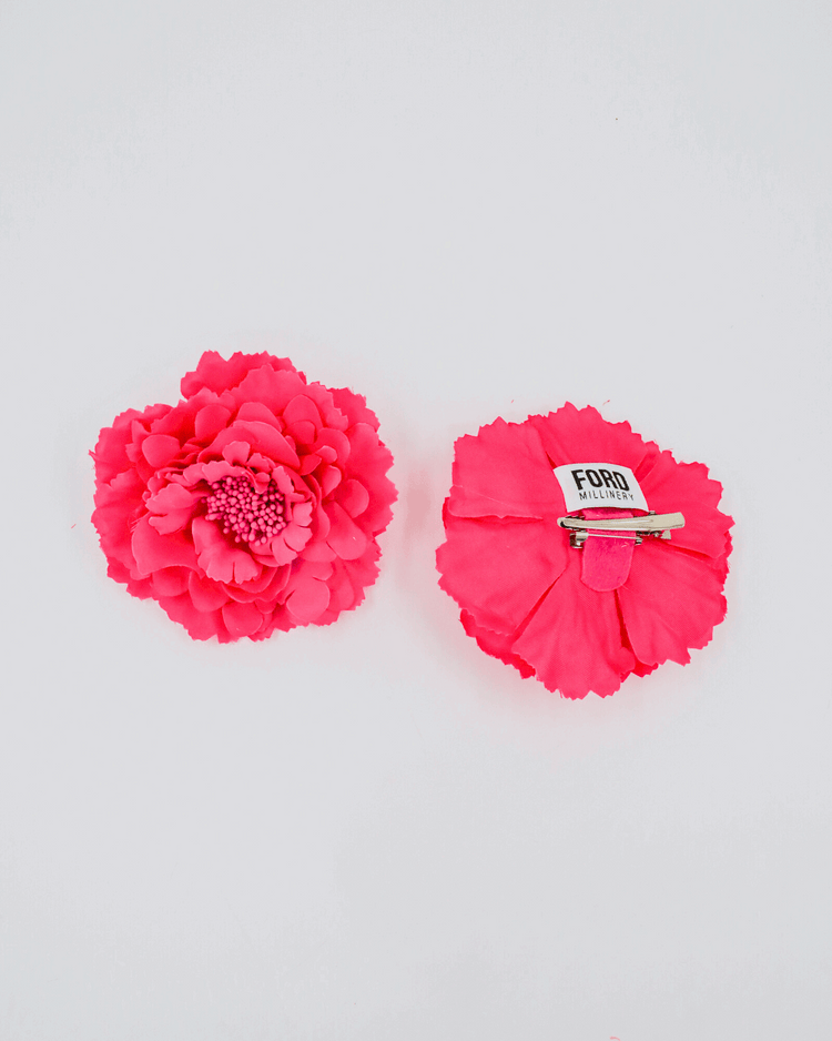 MARIA CLIPS (hot pink) - FORD MILLINERY
