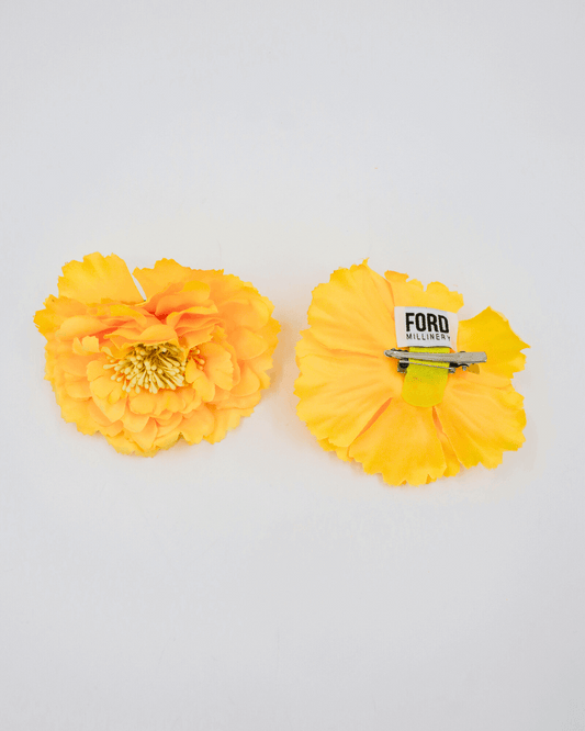 MARIA CLIPS (yellow) - FORD MILLINERY