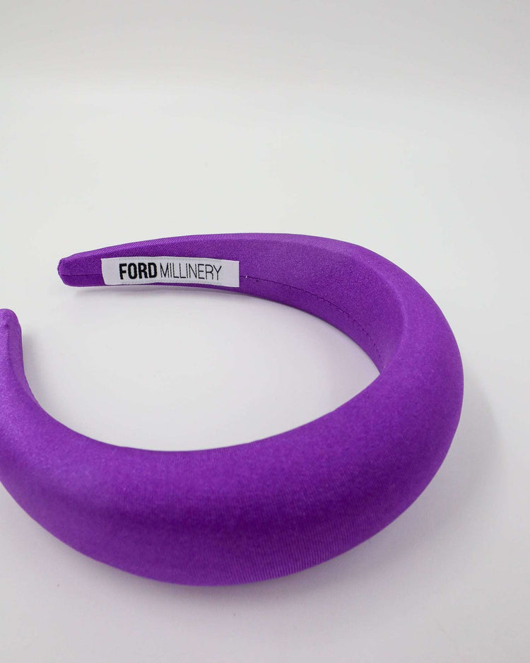 MONICA (warm purple) - FORD MILLINERY