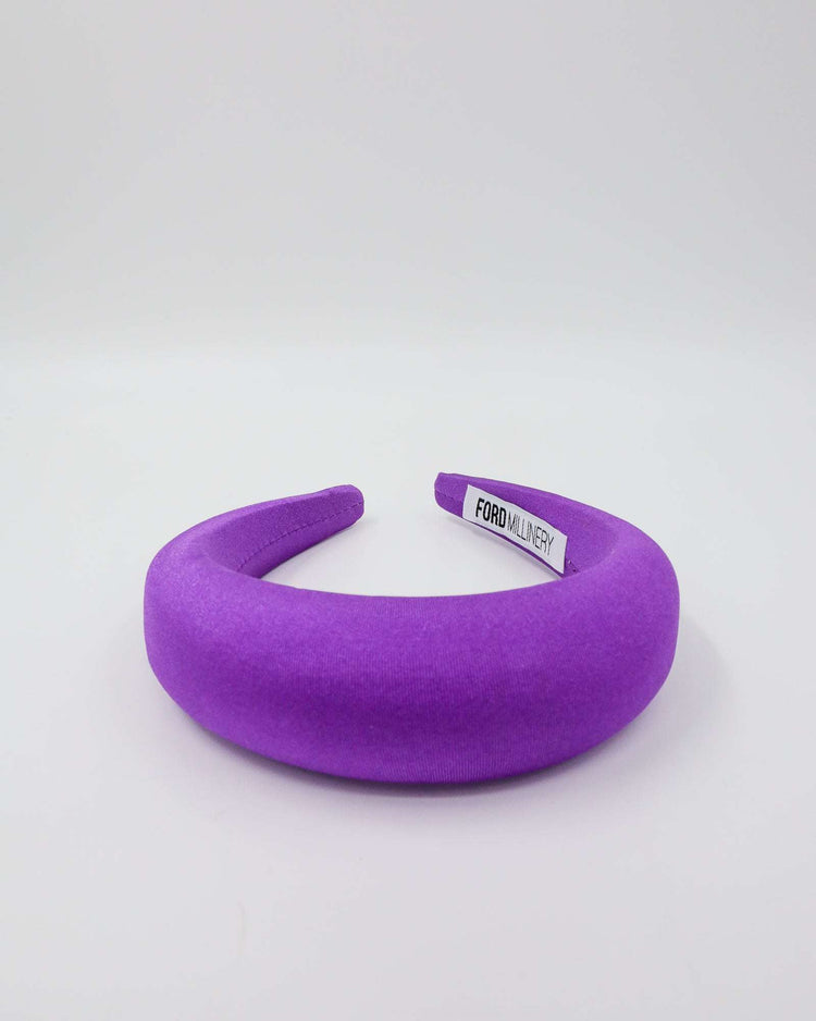 MONICA (warm purple) - FORD MILLINERY