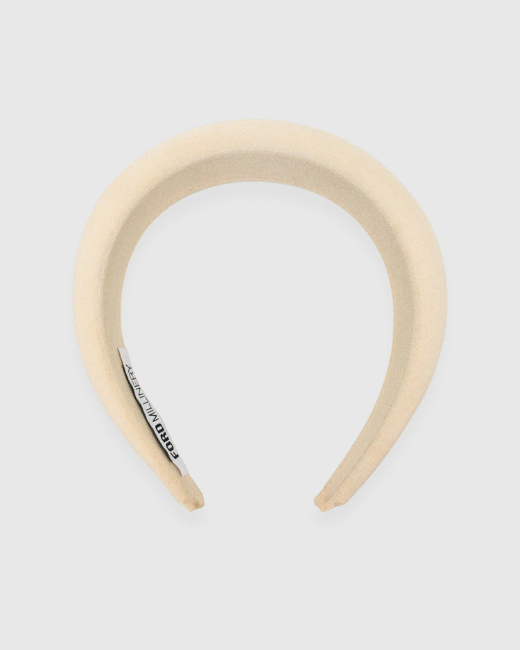 MONICA Headband (nude beige) Default Title - FORD MILLINERY