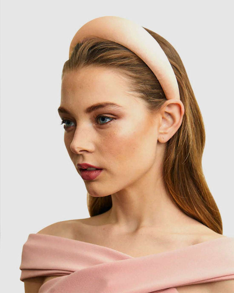 MONICA (peach) - FORD MILLINERY