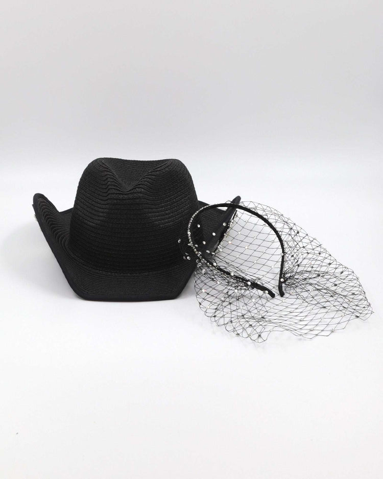 MUSIC HAT (black) - FORD MILLINERY