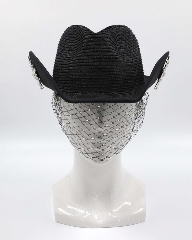 MUSIC HAT (black) - FORD MILLINERY