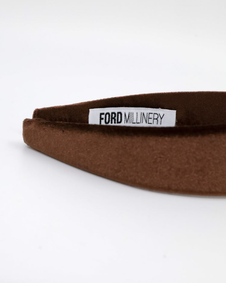 PHAT (brown) - FORD MILLINERY