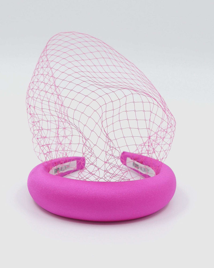 BLACK WIDOW (hot pink) - FORD MILLINERY