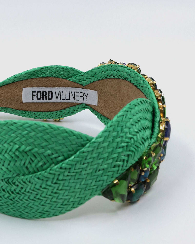 SUNNA (green) - FORD MILLINERY