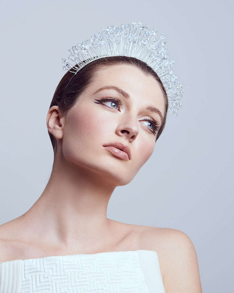 JUBILEE (crystal-silver) - FORD MILLINERY