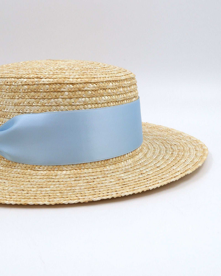 VENICE (straw/light blue) Default Title - FORD MILLINERY