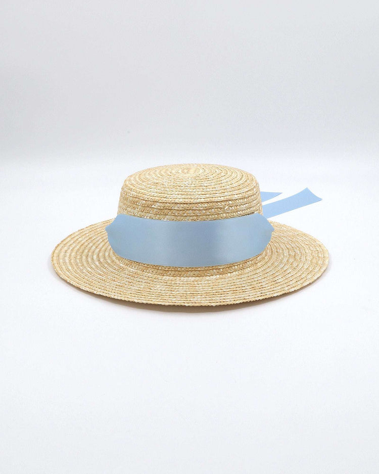 VENICE (straw/light blue) Default Title - FORD MILLINERY