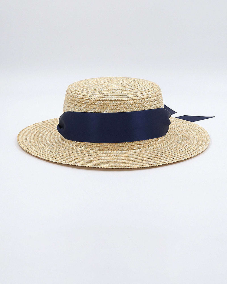 VENICE (straw/navy) Default Title - FORD MILLINERY