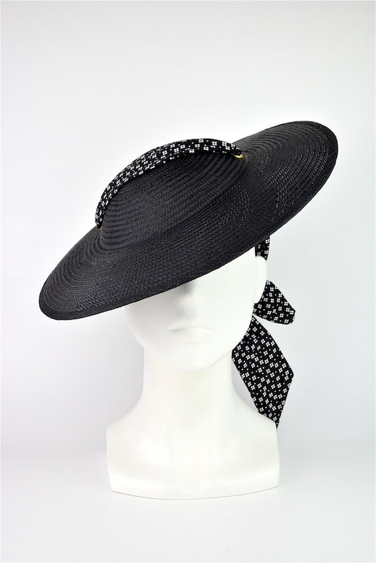 VIVIAN (black) - FORD MILLINERY