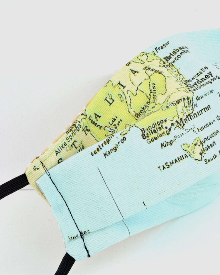 MASKS 4 MATES (world map) - FORD MILLINERY