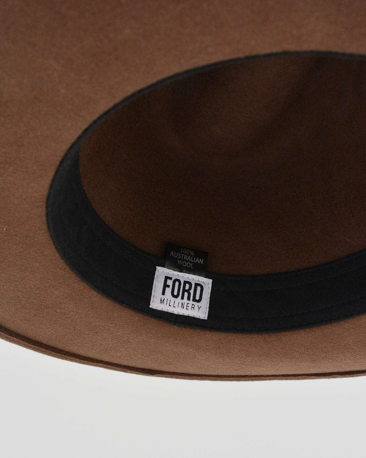 FRANKIE (brown) - FORD MILLINERY