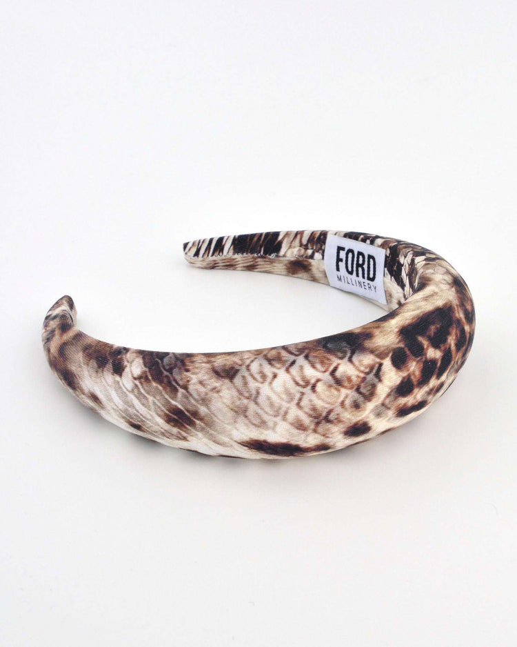 MONICA (snakeskin) - FORD MILLINERY