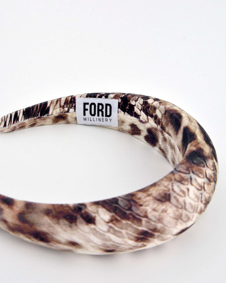 MONICA (snakeskin) - FORD MILLINERY