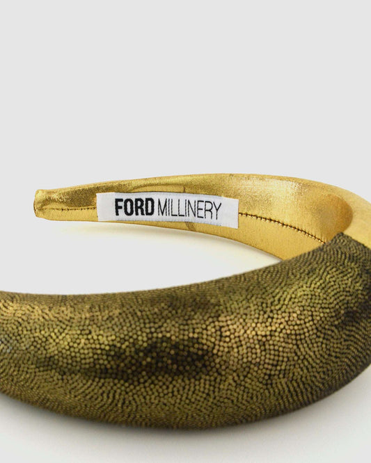 QUINN (gold) - FORD MILLINERY