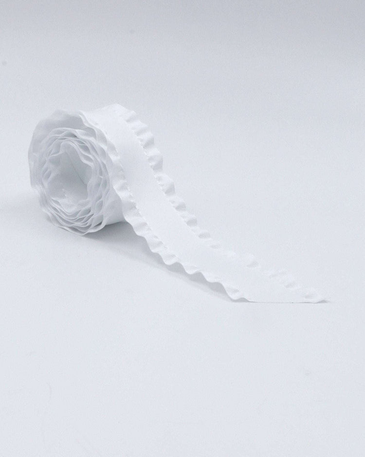 RIBBON for HATS (white) - FORD MILLINERY