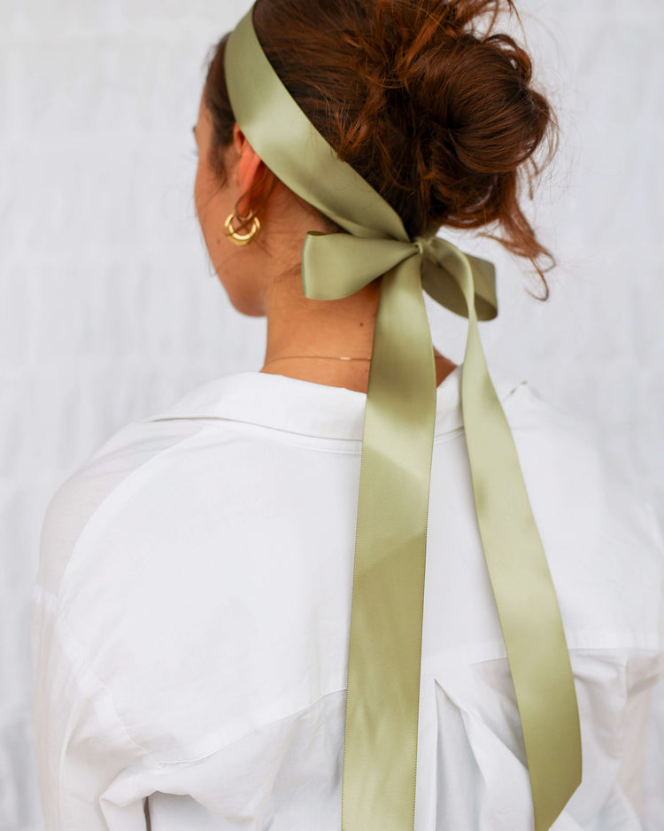 SATIN RIBBON (light green)