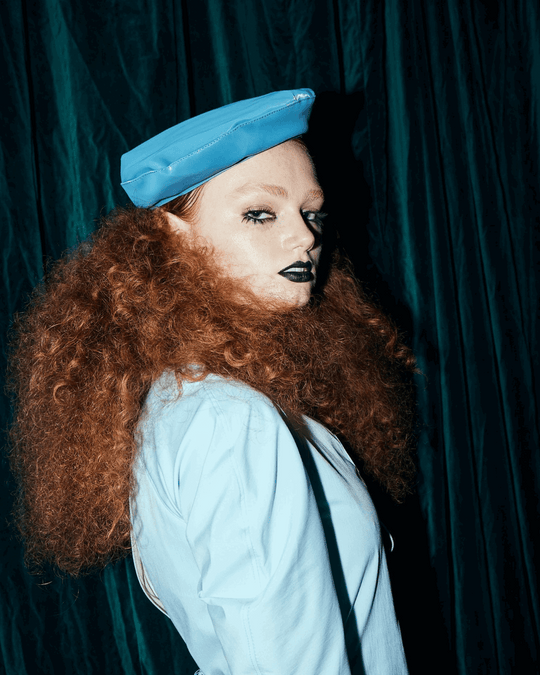 SLICK (blue) - FORD MILLINERY