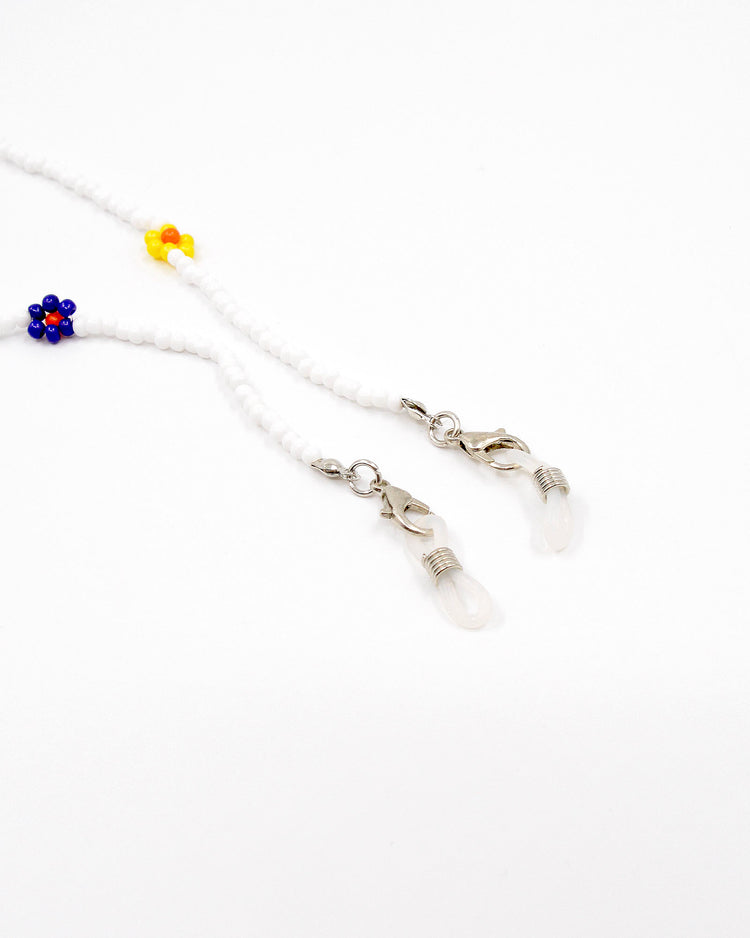 DAISY Chain For Face Mask/Glasses (white)