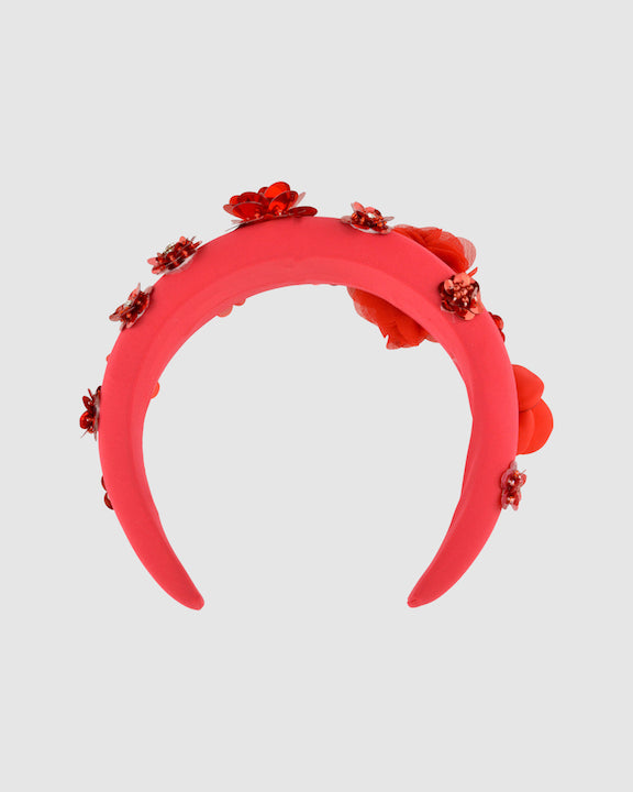 AKIRA (red) by FORD MILLINERY- back