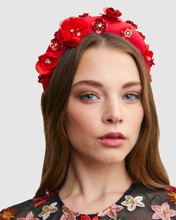 AKIRA (red) by FORD MILLINERY- model