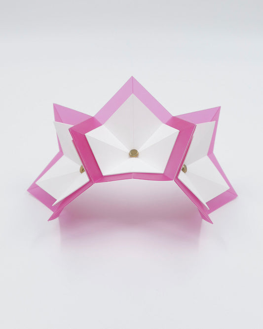 BALMAIN (pink w- white) - FORD MILLINERY