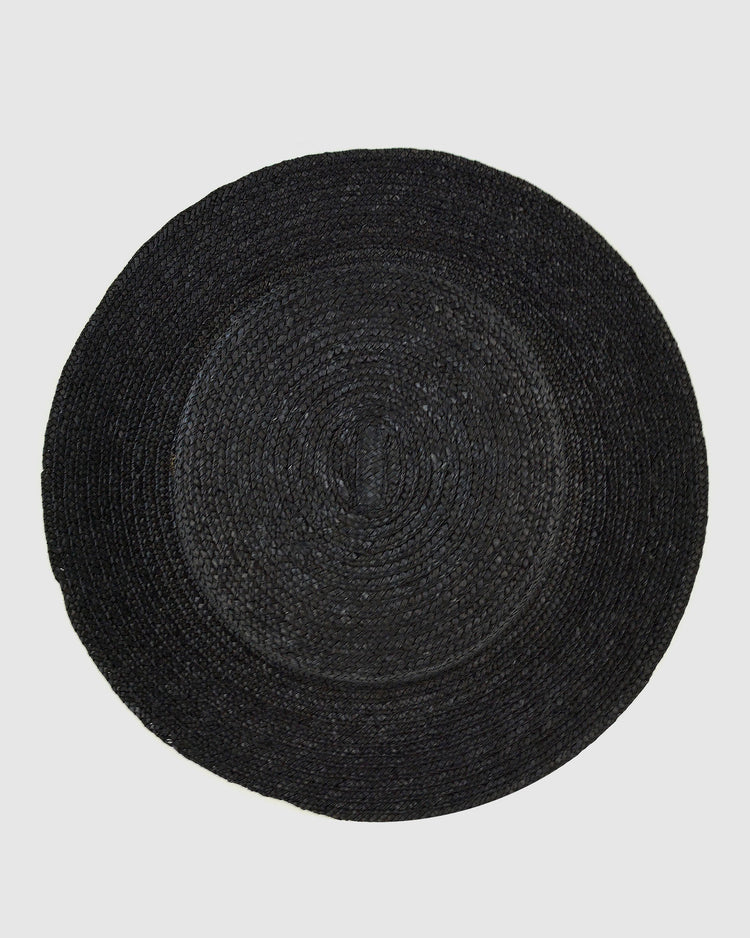 BETSY Boater Hat (black)