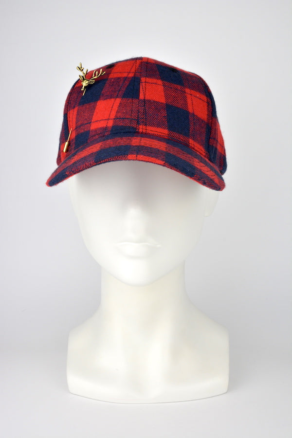 HUNTER (red-navy) - FORD MILLINERY