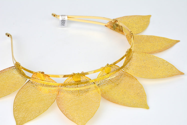 AKI (gold) by FORD MILLINERY