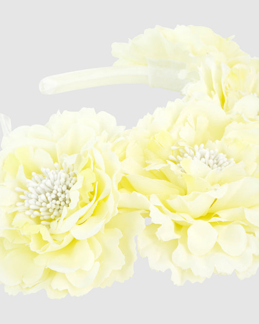 LENA (white/lemon) - FORD MILLINERY