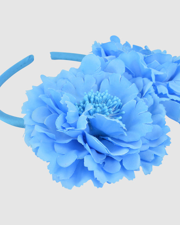 LOLITA (blue) by FORD MILLINERY- detail