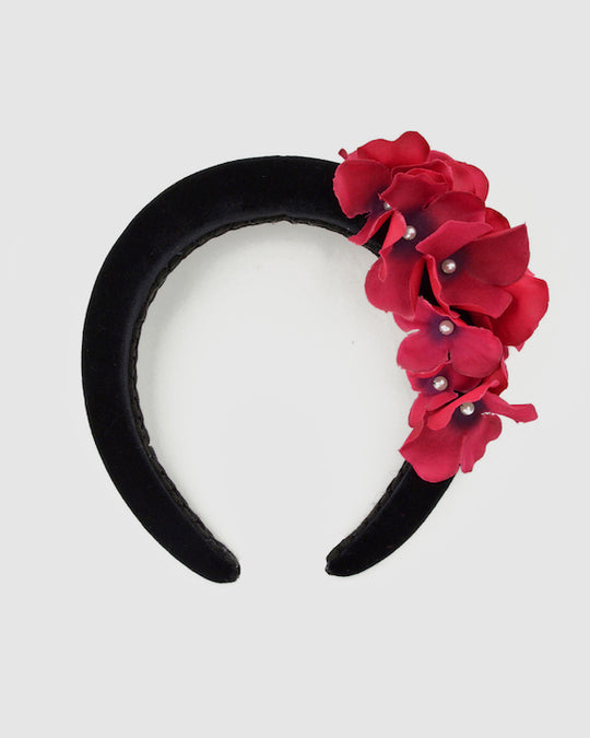 LORELAI (black-red) - FORD MILLINERY
