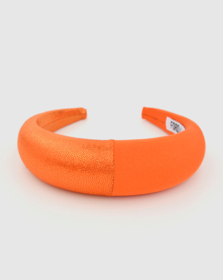 QUIIN (orange) by FORD MILLINERY