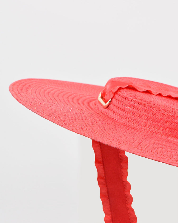 RIBBON for INTERCHANGEABLE HATS (red)
