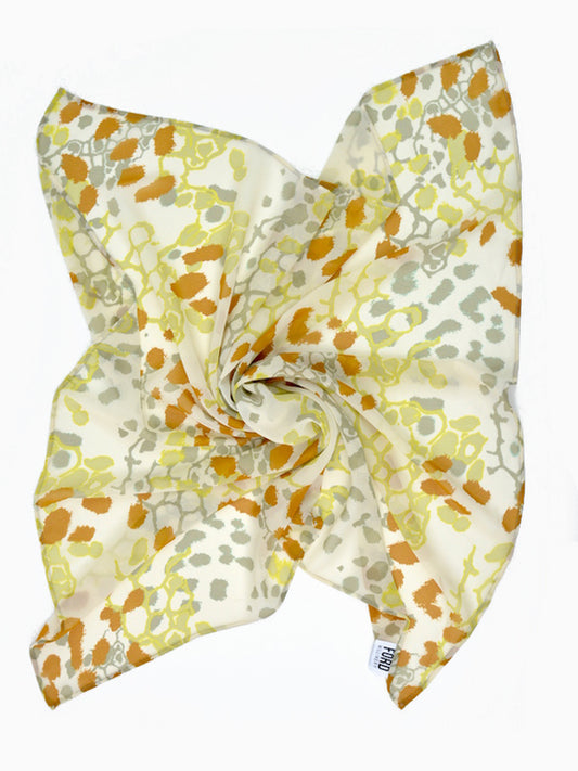 SASSAFRASS (square styling scarf) by FORD MILLINERY