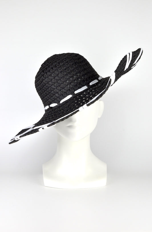 ST. TROPEZ (black) - FORD MILLINERY