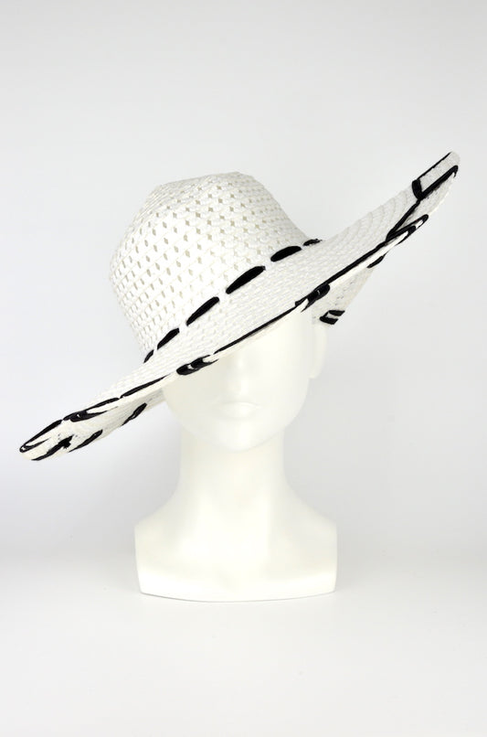 ST. TROPEZ (white) - FORD MILLINERY