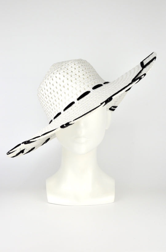 ST. TROPEZ (white) - FORD MILLINERY