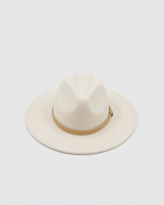 FRANKIE (cream) - FORD MILLINERY