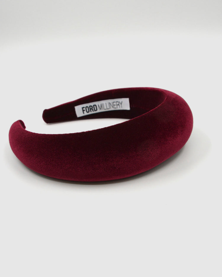 PHOEBE (burgundy) - FORD MILLINERY
