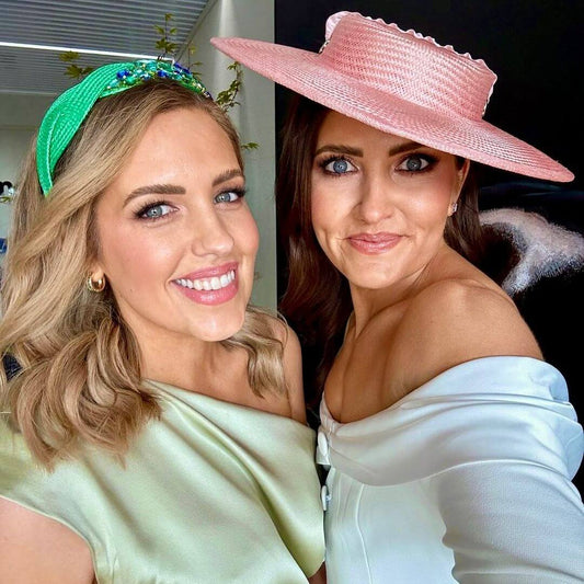 Eliza and Liberty wearing 