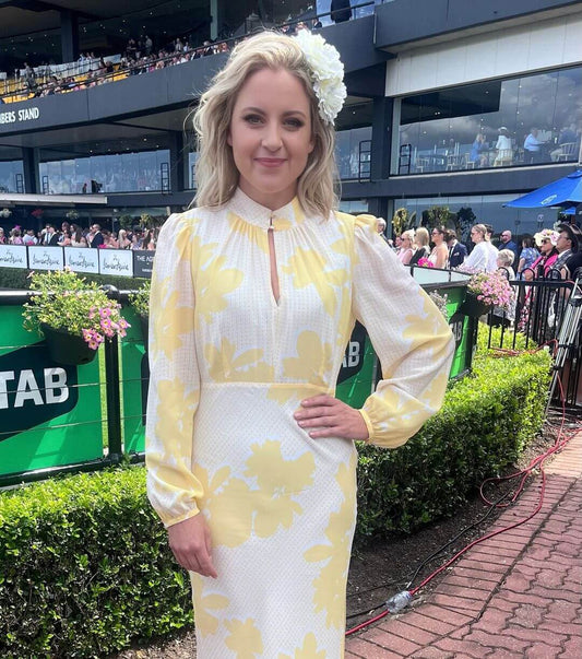 Lizzie Jelfs wearing our 