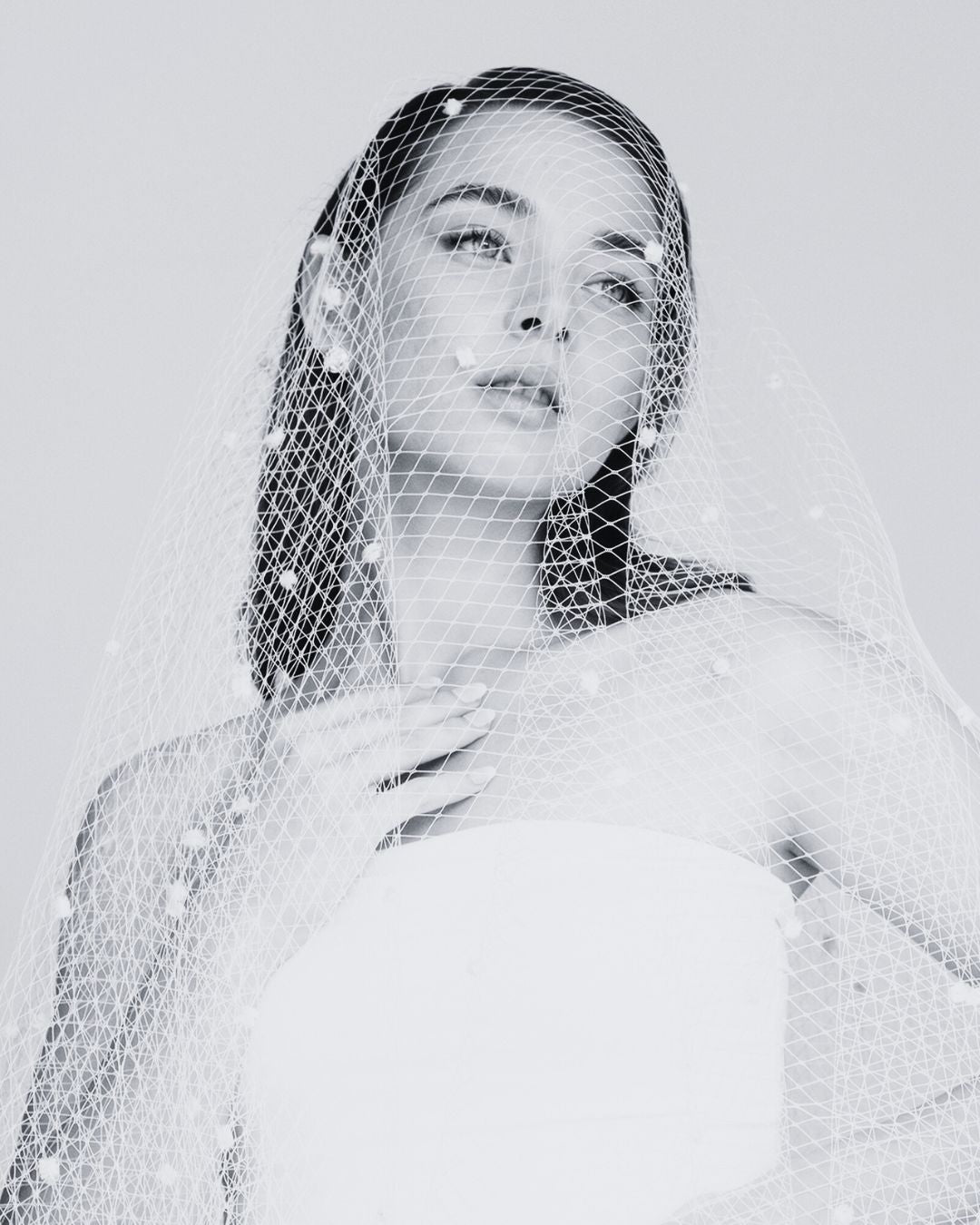 Bridal headwear for a classy, elegant wedding aesthetic