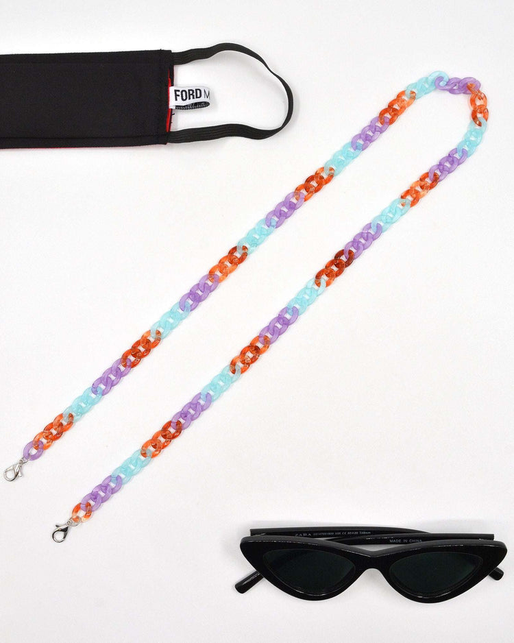 MIAMI Chain For Face Mask/Glasses (lilac)