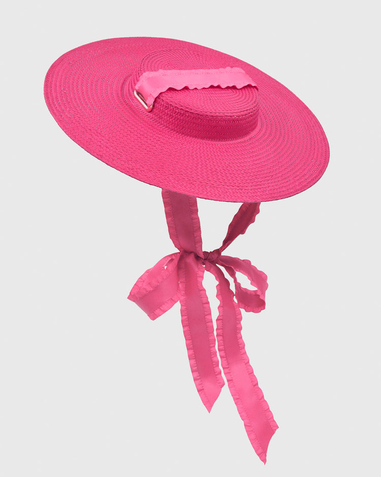 RIBBON for INTERCHANGEABLE HATS (hot pink)