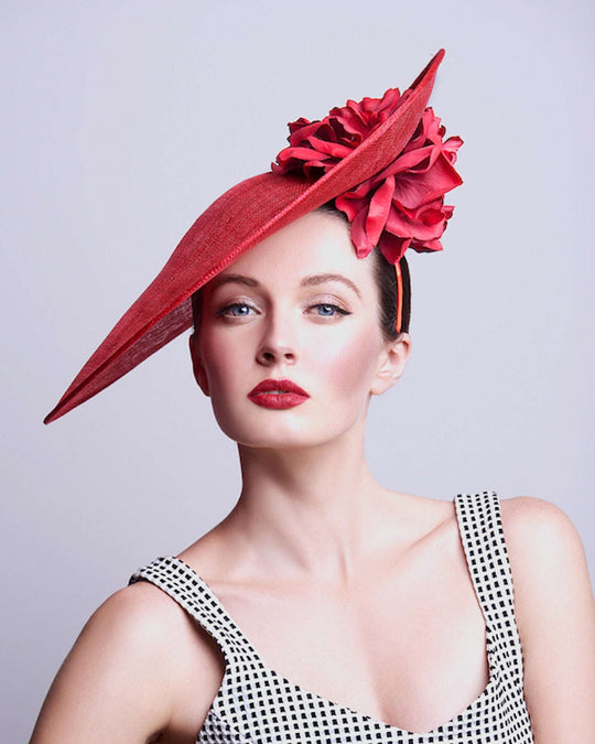 AUDREY (red) - FORD MILLINERY