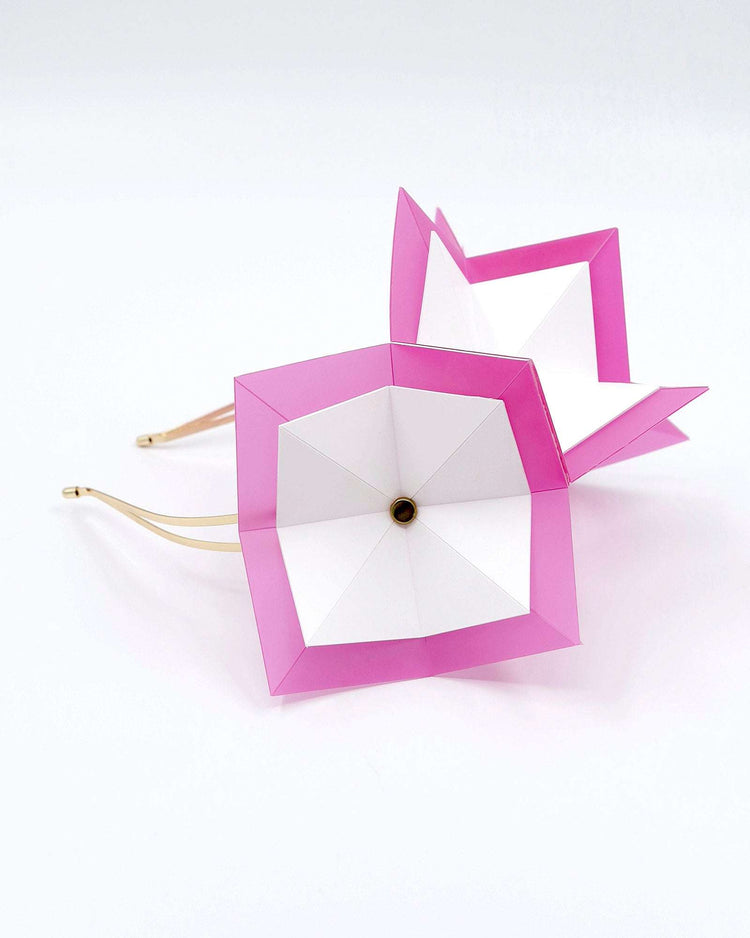 BALMAIN (pink w- white) - FORD MILLINERY